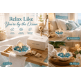 thumbnail image 3 of 2Packs Ocean Candle Decor, Starfish Scented Candle with Seashells, Coastal Beach Home Decor for Bathroom Bedroom, Handmade Aromatherapy Gift, 3 of 7