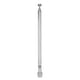 thumbnail image 1 of Antena telescópica masculina de sma, antena telescópica duradera de larga vida, TV de acero de Aleación para Comunicacia por radio, 1 of 7