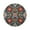 Persian Pattern, variant on Round Placemat Heat Resistant & Wrinkle-Free Dining Table Decor Placemat For Home & Weddings Persian Pattern