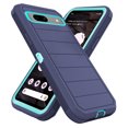thumbnail image 2 of Asuwish Compatible with Google Pixel 7A 5G 2023 Phone Case Hybrid Rugged Shockproof Hard Protective Drop Proof Full Body Heavy Duty Mobile Cell Cover for Pixel7A A7 6.1 inch Women Men Blue, 2 of 6