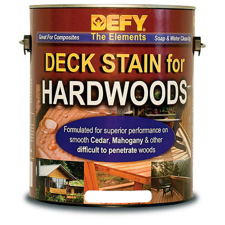 DEFY Semi-Transparent Deck Stain For Hardwoods (Best White Deck Stain)