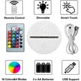 thumbnail image 5 of YSTIAN Dinosaur Series 16 Color 3D Led Night Light 3D LED Table USB Night Light 16 Color Change Desk Lamp Bulbing Gift Optical Illusion for Baby Bedroom Decoration, 5 of 8