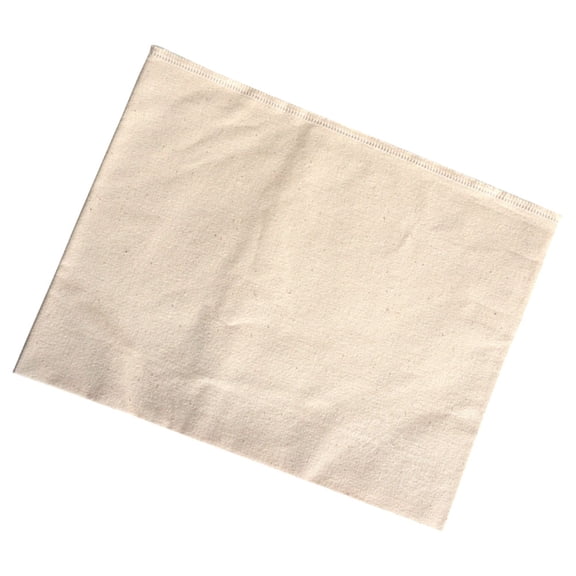 Luxshiny Cotton Canvas Pastry Dough Cloth for Bread Making, Beige Linen Fabric for Kitchen Baking and Cooking