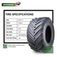 thumbnail image 3 of 26X12-12 Lawn Mower Agriculture FarmTractor Cart Turf Tire 4 Ply 26x12x12-13215, 3 of 5