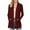 Wine, variant on Povozer Women's Open Front Casual Long Sleeve Knit Classic Sweaters Cardigan with Pockets(Dark Gray,XXL)
