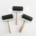 thumbnail image 2 of Rubber Roller Brayer with Solid Wooden Handle Ink Roller for Printing Scrapbooks Wallpapers Stamping, 2 of 9