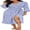 08-FP-Speckled Blue, variant on JWD Womens Robe Long Knit Bathrobe Lightweight Soft Robes Ladies Bath Robe