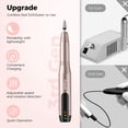thumbnail image 3 of Portable Electric Nail File with 11 Nail Drill,Manicure Pedicure Polishing Tools for Home Salon Use, 3 of 9