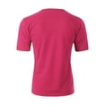 thumbnail image 3 of Ma Croix Mens Active Solid V-Neck T-Shirts Heavy Blend Cotton Short Sleeve, Up to 5XL, 3 of 4