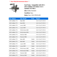 thumbnail image 2 of Fuel Pump - Compatible with 2014 - 2015 Cadillac CTS Sedan 2.0L 4-Cylinder LTG VIN X, 2 of 2