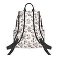 thumbnail image 2 of Naloa Rose Flowers Print Lightweight DayBackpack Suitable for school, work, shopping, travel, etc., 2 of 5