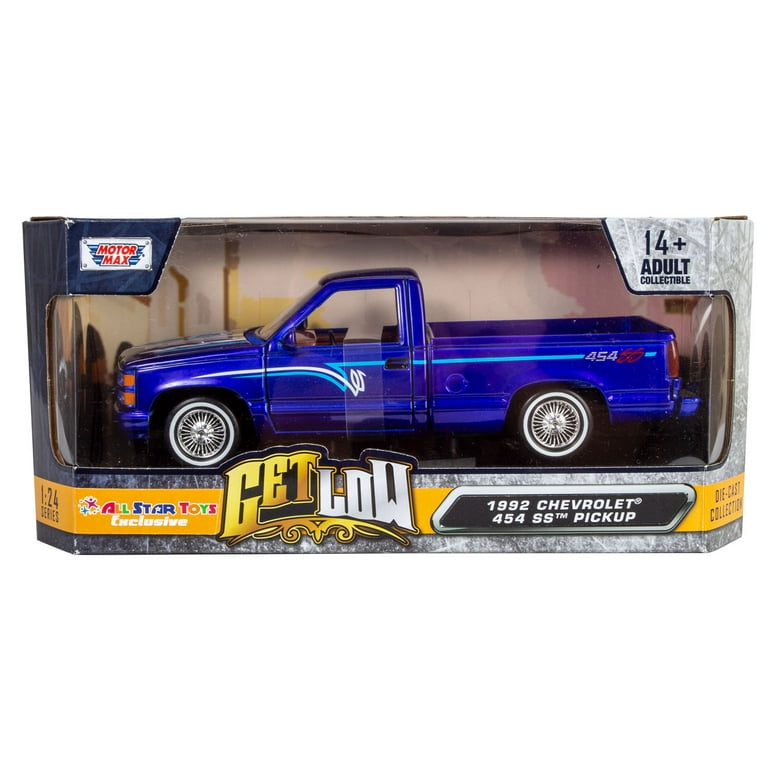 Chevrolet 1992 C1500 454SS Get Low Series 1/24 Scale Diecast