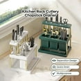 thumbnail image 6 of Rack Cutlery Chopstick Drainer Spoon Fork Storage Rack Utensils Box Countertop Organizer Rack, 6 of 7