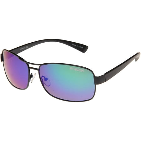 NASCAR SPIN Polarized Sunglasses, Unisex 6, Black