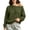 Army Green, variant on Women's Sports Sweatshirt Baeitkot Women's Winter Loose Shoulder Casual Sports Long Sleeved Pullover Sweatshirt Army Green XXXL