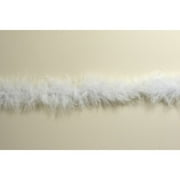 Simplicity 1.5"x6' Feather Boa-White