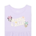thumbnail image 3 of Minnie Mouse and Daisy Duck Girls’ Play Dress with Short Sleeves, 2-Pack, Sizes 4-12, 3 of 16