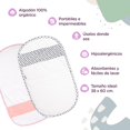 thumbnail image 2 of Cambiador Portátil Para Bebé Impermeable Y Toalla Masho rosa Unitalla Masho ESTRELLA Y RAYAS, 2 of 6