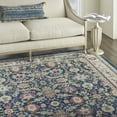 thumbnail image 6 of Nourison Global Vintage Persian Nav/Multicolor 8'10" x 11'10" Area Rug, (9x12), 6 of 8
