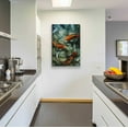thumbnail image 3 of Epic Art 'Tres Koi II' by Tim O'Toole, Acrylic Glass Wall Art, 24"x36", 3 of 3