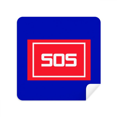 thumbnail image 1 of Emergency SOS Poster Art Deco Fashion Glasses Cloth Screen Cleaner Suede Fabric 2 Pack, 1 of 2