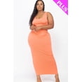 thumbnail image 5 of Maxi Dress for Plus Size in Solid Color, 5 of 11
