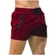 thumbnail image 2 of WILLBEST Pantalones Deportivos Cortos para Hombre, Pantalones de Fitness para Hombre, Pantalones Cortos de Entrenamiento para Correr de Secado Rápido y Finos de Verano, 2 of 4