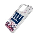 thumbnail image 2 of New York Giants iPhone Clear Case with Confetti Design, 2 of 6