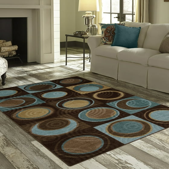 Better Homes and Gardens Circle Block Rug