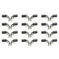 thumbnail image 1 of 12 Pares de 8 Piezas Transmisor Y Transceptor Pasivo de Video Balun con Cable para 1080P TVI / CVI / AHD / 960H DVR Camera CCTV System, BNC Macho A UTP CAT5 / 5E / 6 / 6E Cable, 1 of 5