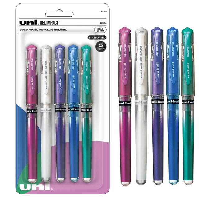 Bolígrafo de gel Uni-Ball Signo 207 Gel Impact de 1,0 mm en negrita