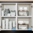 thumbnail image 4 of Shelf Organizer NEX, juego de 4 estantes para gabinetes y mostradores de cocina, 4 of 6