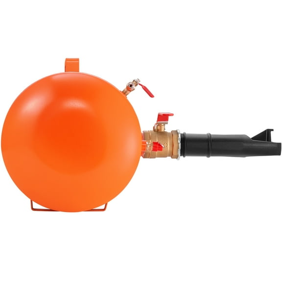 KFFKFF 5-Gallon Tire Bead Seating Tool with Pressure Gauge & Handle, 145 PSI Max Inflation Tank, Suitable for Cars, Trucks, and ATVs, Operates Between 85-116 PSI