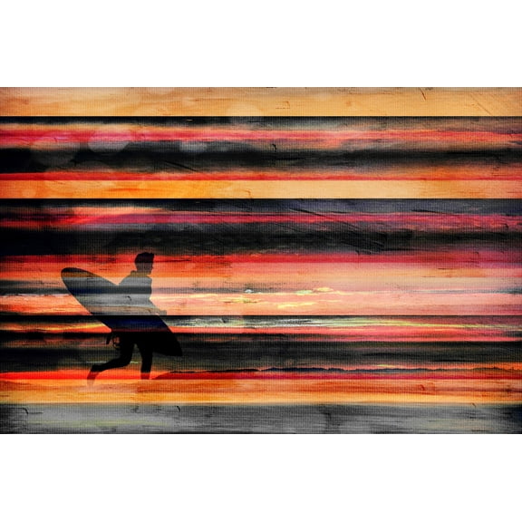 Parvez Taj "That Last Wave" Print on Canvas