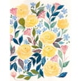 thumbnail image 3 of Popp, Grace 12x14 Black Modern Framed Museum Art Print Titled - Unbound Blossoms II, 3 of 5