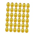 thumbnail image 2 of HILABEE Golden Eggs Basket Stuffers Games Unfilled Festive with Hinge Easter Supplies Fillable Easter Eggs for Classroom Rewards , 36pcs, 2 of 8