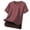 Red, variant on Men's Casual T Shirts For Outdoors And Everyday Wear Flexible And Summer Apparel For Relaxed Style And Easy Care, XXXL, White