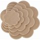 thumbnail image 1 of Juego de 5 moldes de cerámica en 5 tamaños diferentes. Moldes para platos de cerámica. Herramientas de alfarería. Moldes para modelar arcilla con forma de flor. Moldes para modelar platos a mano., 1 of 5