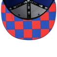thumbnail image 5 of Men's New Era Royal Buffalo Bills Checkered Undervisor 59FIFTY Fitted Hat, 5 of 5