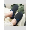 thumbnail image 2 of DL Mens Memory Foam House Slippers Slip on, Comfy Soft Indoor Home Bedroom Slippers For Mens Non-slip, 2 of 7