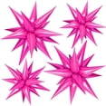 thumbnail image 1 of Globos FUNTOOB Estrella Metálicos Rosa Fucsia 50 piezas, 1 of 9