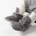 thumbnail image 4 of HsdsBebe Baby Girls Boys Cotton Boots Newborn Winter Cozy Fleece Booties Infant Socks Shoes for 0-18 Months, 4 of 7