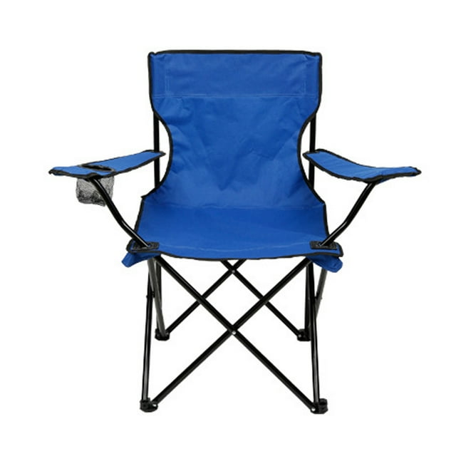 Asiento de camping Irfora Silla para acampar al aire libre, silla de jardín plegable portátil con reposabrazos, portavasos, bolsa de almacenamiento para acampar, senderismo, pescar en la playa Irfora Asiento de camping