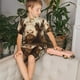 thumbnail image 4 of Balery Butterfly Cow Barrel Conjunto de Pijama Infantil de Manga Corta con Estampado – Ropa de Dormir de Algodón Suave-Medium, 4 of 6