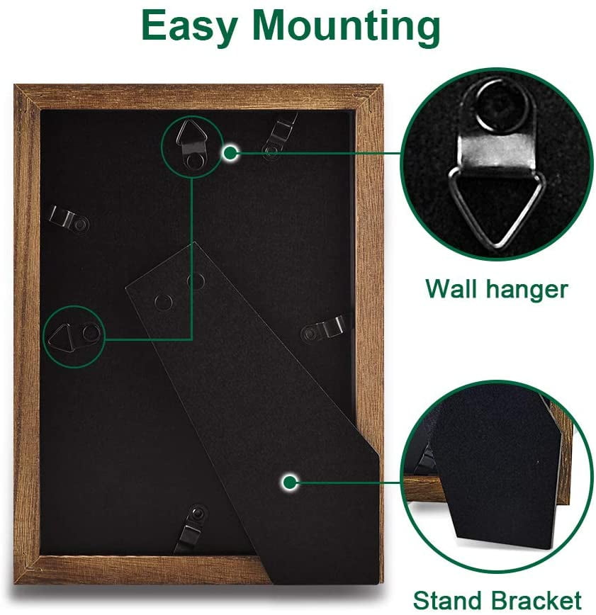 1pack TFER 4×6 inch Picture Frame-Mounted for Wall and Table Top High Definition Board Display Pictures Rustic Plastic Family Photo Frame Black 1pack TFER 4×6 inch Picture Frame-Mounted for Wall and Table Top High Definition Board Display Pictures Rustic Plastic Family Photo Frame Black