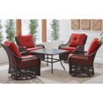thumbnail image 5 of Hanover Orleans 5-Piece Patio Chat Set, 5 of 10