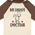 thumbnail image 4 of Inktastic Doctor Daddy Physician Baby Gift Boys or Girls Long Sleeve Baby Bodysuit, 4 of 5