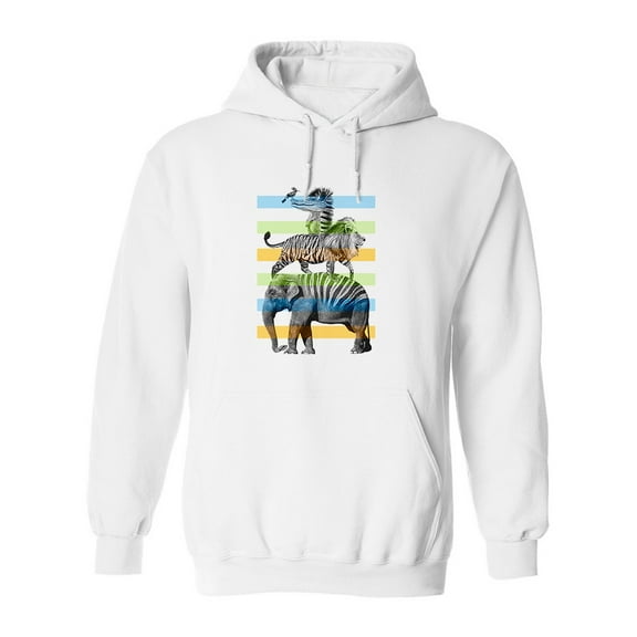 Wildlife Design Hoodie Men -Image by Shutterstock, Male Medium