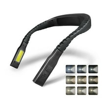USB Rechargeable LED Neck Reading Light - Hands-Free Book Light for Reading, Knitting, Camping, Work | Adjustable & Portable