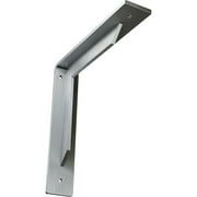 Ekena Millwork 2"W x 10"D x 10"H Stockport Steel Bracket, Unfinished